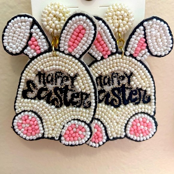 🎉💕Caroline Easter Beaded Earrings - Picture 1 of 1